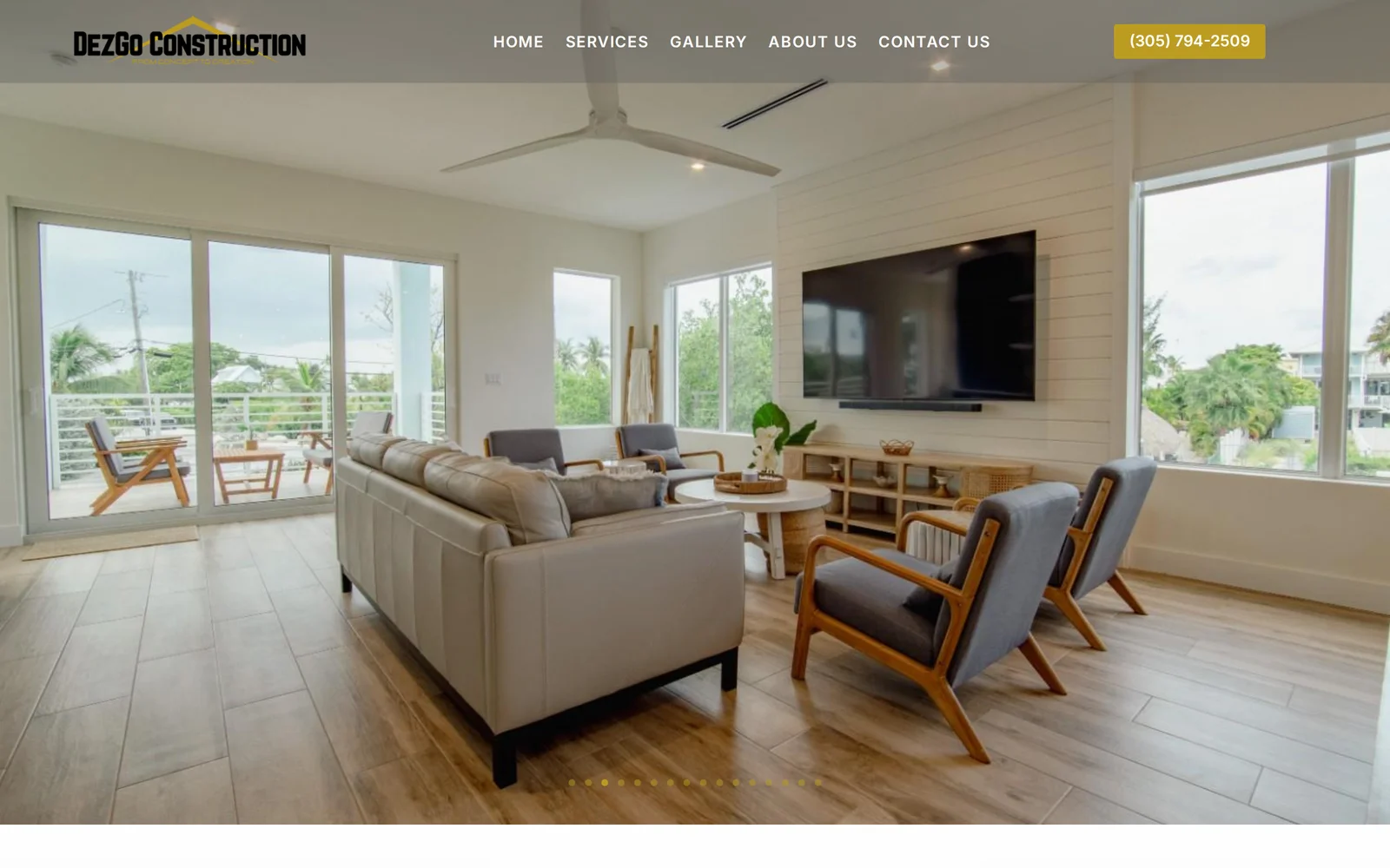 Dezgo Construction website