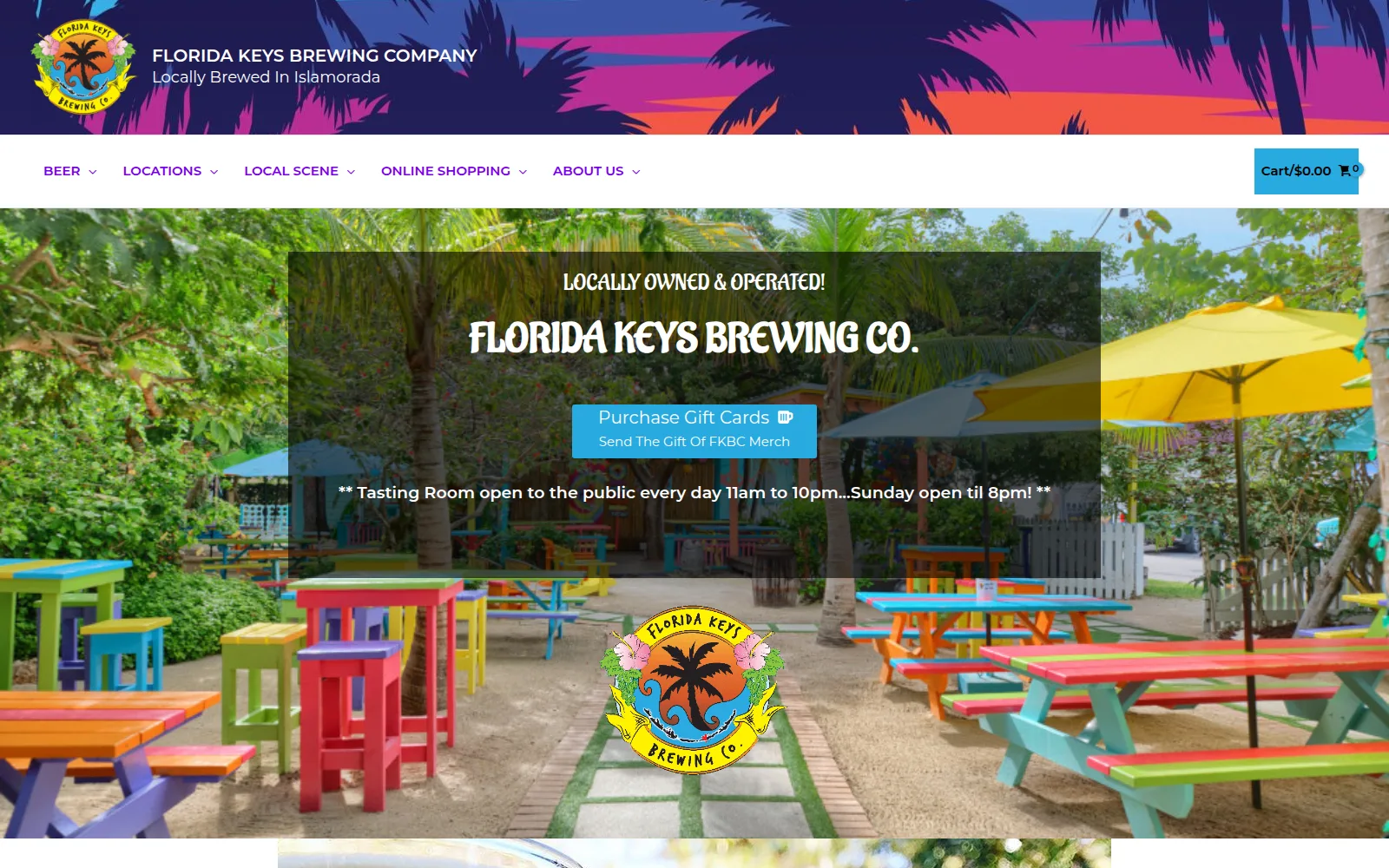 Florida Keys Brewing Co. website