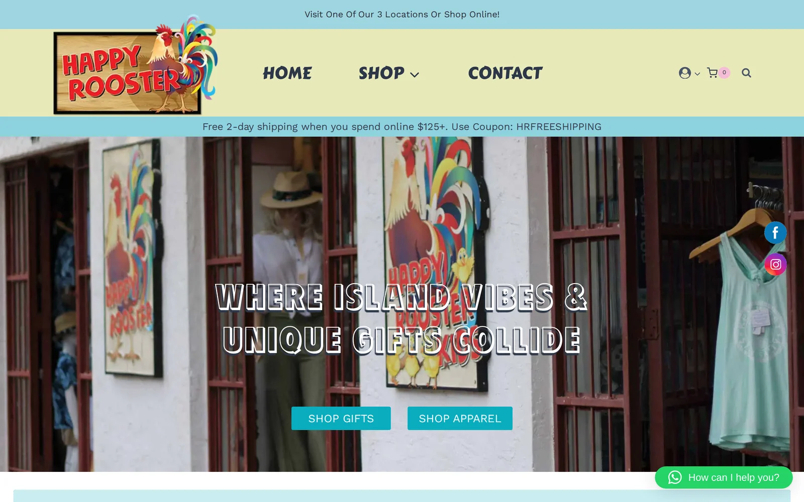 Happy Rooster website