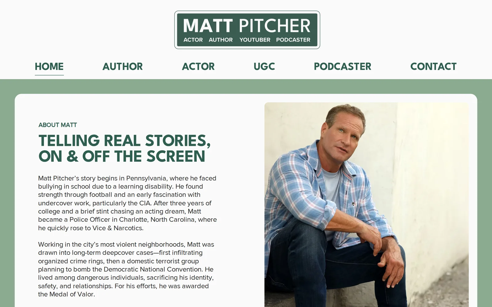 Matt Pitcher website