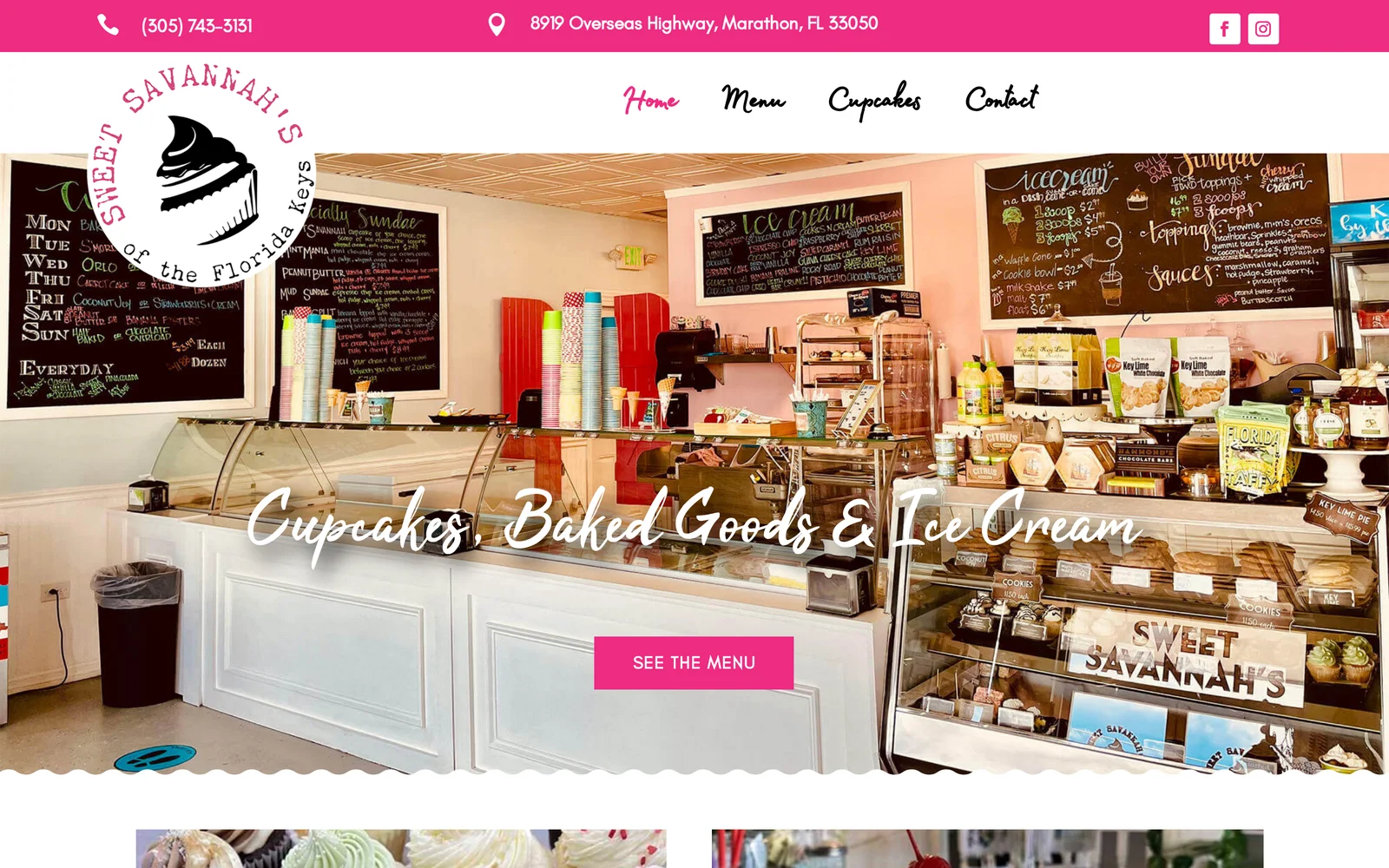 Sweet Savannah's website