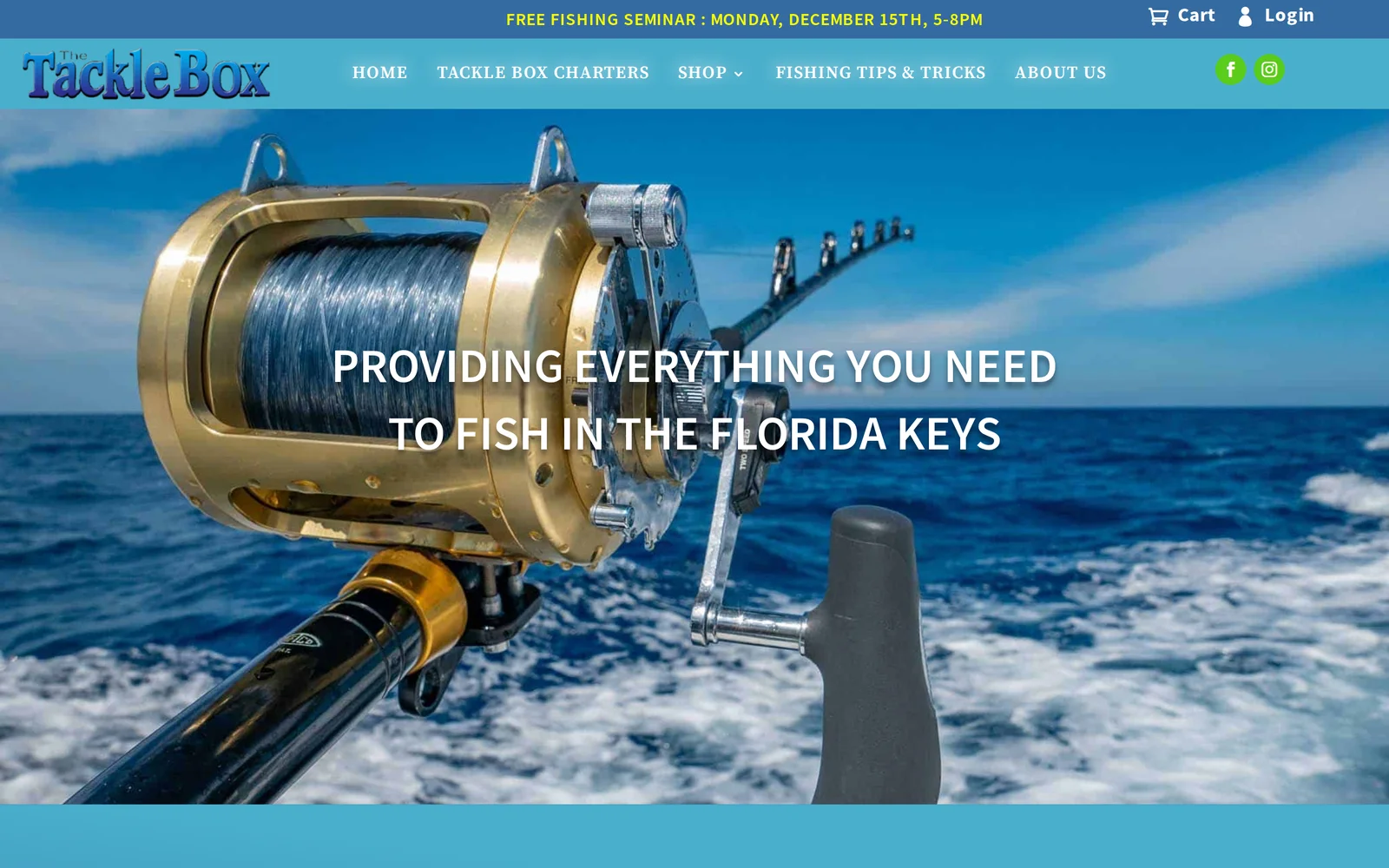 The Tackle Box website